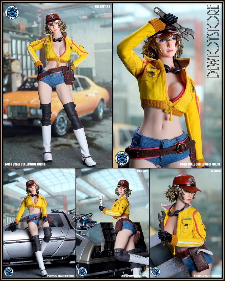SUPER DUCK set082 1/6 アクションフィギュア Super Duck Set082 Sexy Mechanic 1/6th Collectibles Action