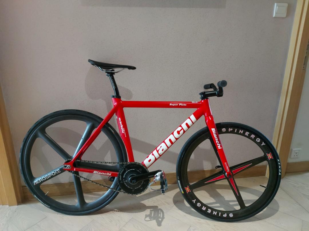 Bianchi super best sale pista red