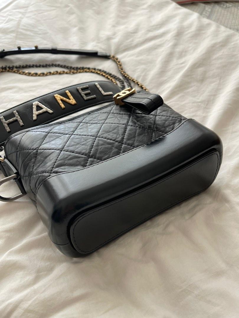 Gabrielle leather crossbody bag Chanel Black in Leather - 35868421