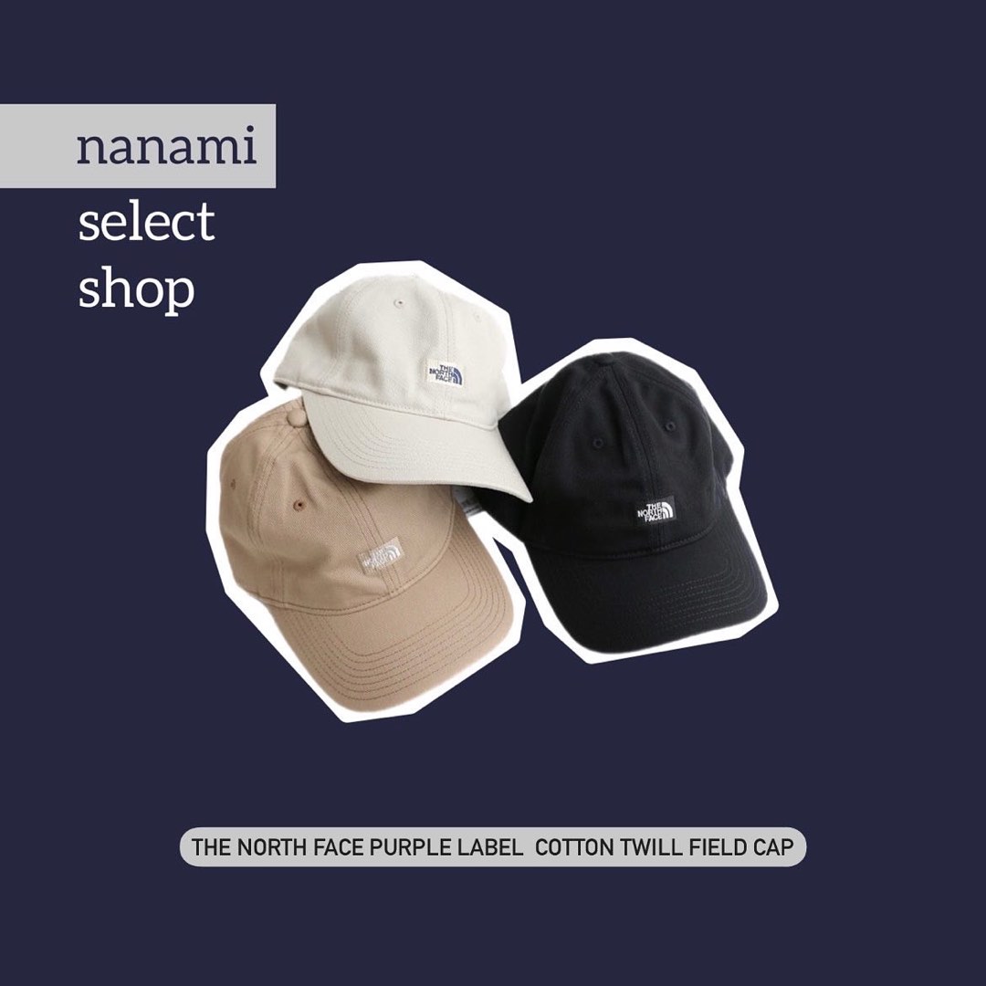 The north face purple label cotton twill field top hat