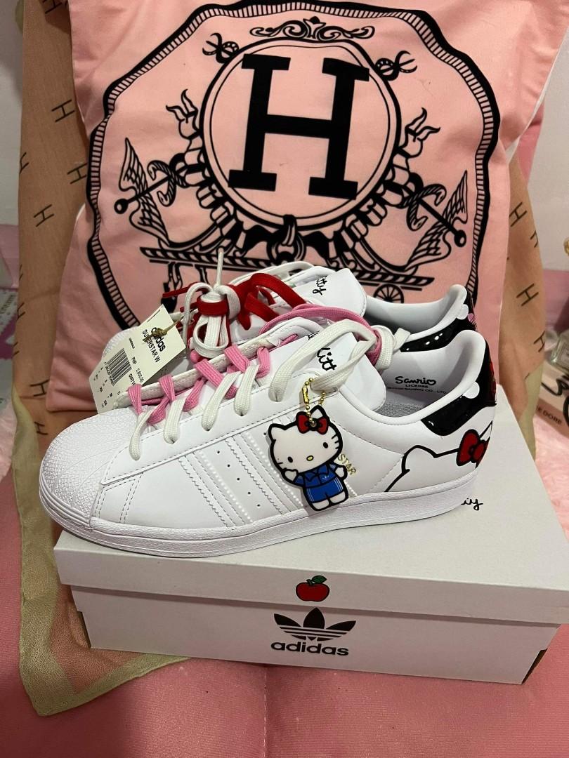 激安通販ショッピング 24.5cm adidas Hello Kitty スタンスミスコラボ