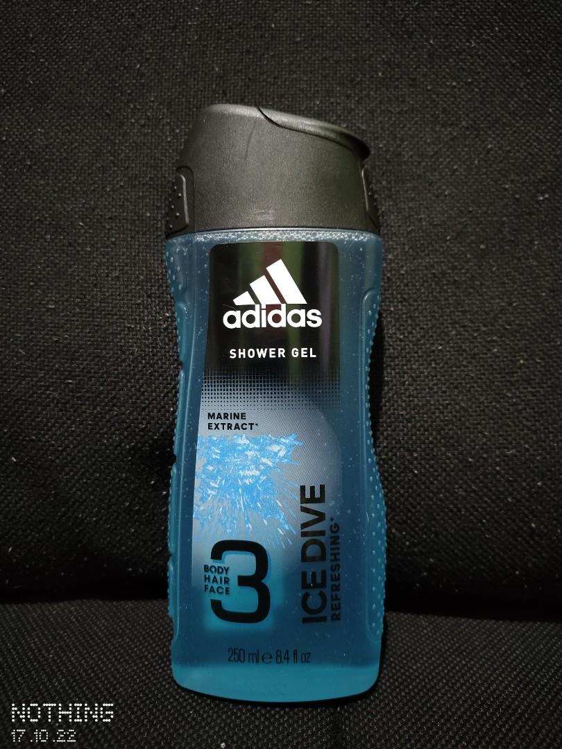 Adidas Ice Dive Shower Gel 250ml, Beauty & Personal Care, Bath & Body