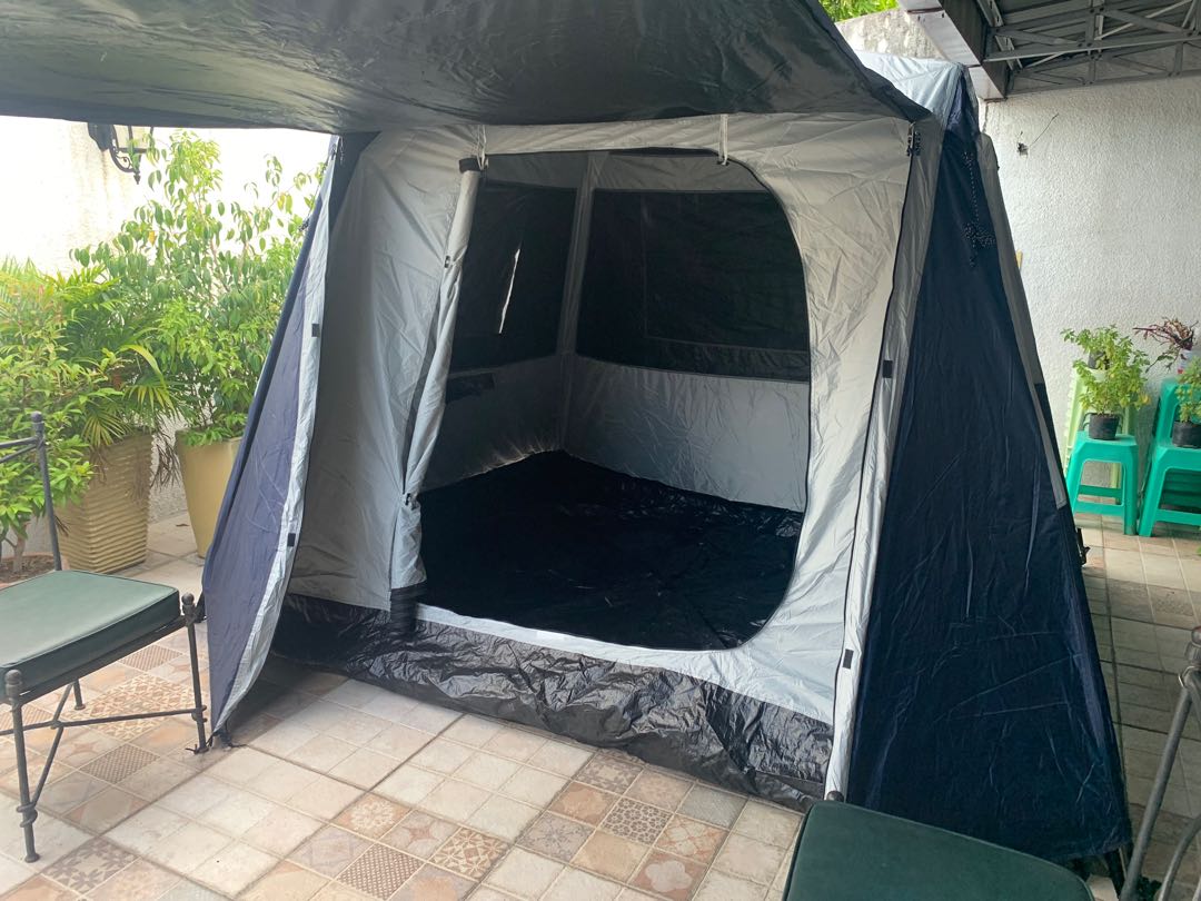 ADVENTURIDGE ECLIPSE 6 PERSON INSTANT CABIN TENT Camping Tent, Sports