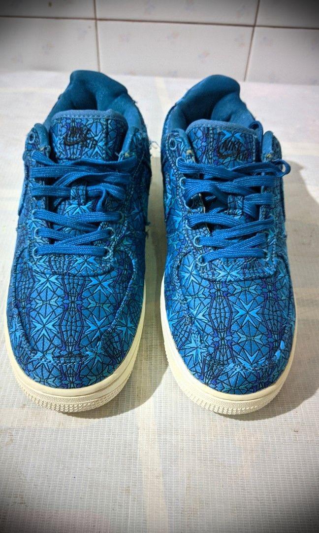 nike air force 1 low stained glass green abyss