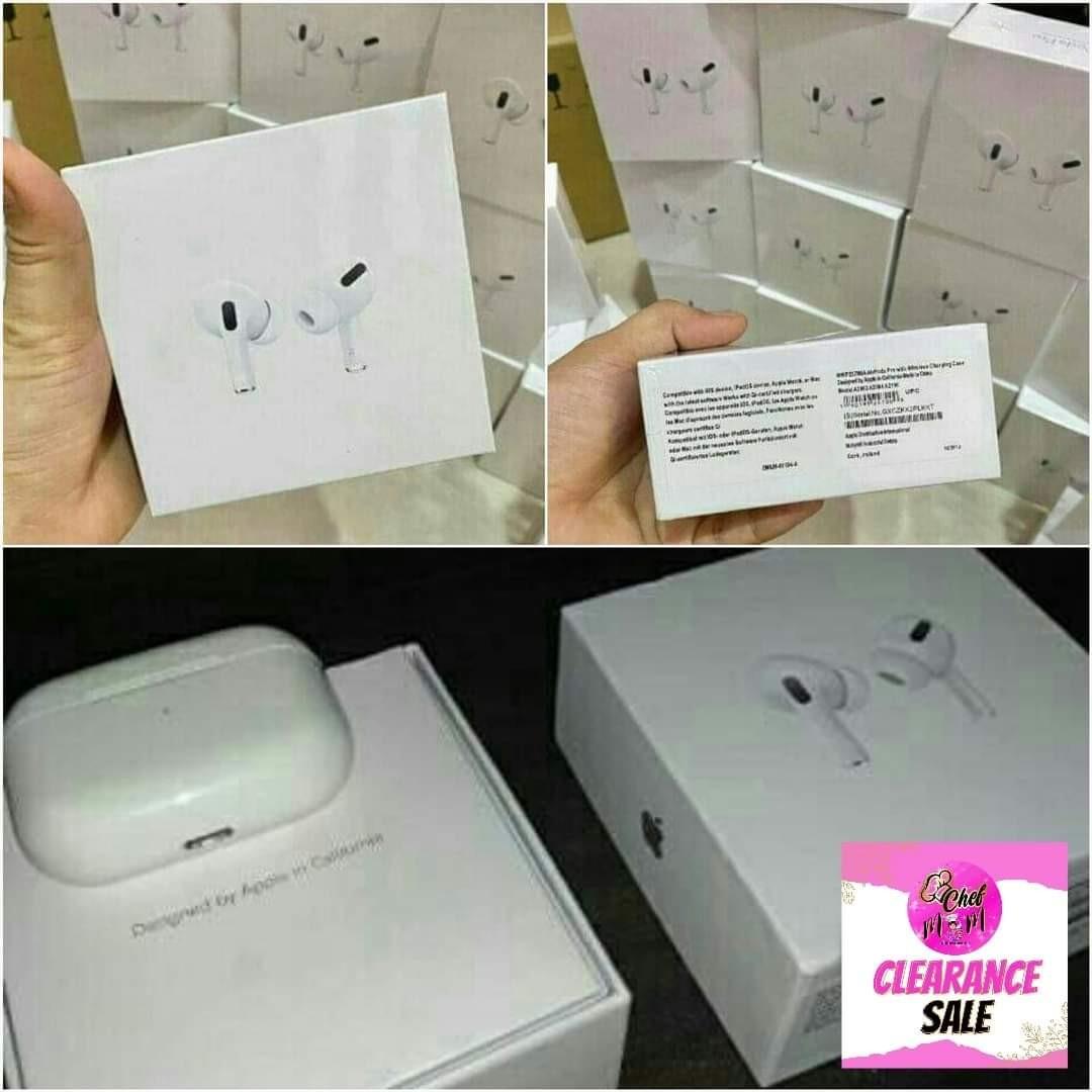Airpod Pro (Category: Earphones) located in Manila. Submitted by larascollection0920 (Listing ID 1191186319, Image 1). Description: SALE! SALE! SALE! AIRPOD Pro Prem Specifications: ✔️Change Name / Rename ✔️Custom Controls ✔️GPS, Find my AirPods ✔️5 Mode ✔️Noise Cancellation ✔️Pop-up / Auto-connect ✔️Wireless Charging Case ✔️Lightning Cable Charger to USB-C, Manuals ✔️Black tip SHIPPING AVAILABLE NATIONWIDE..