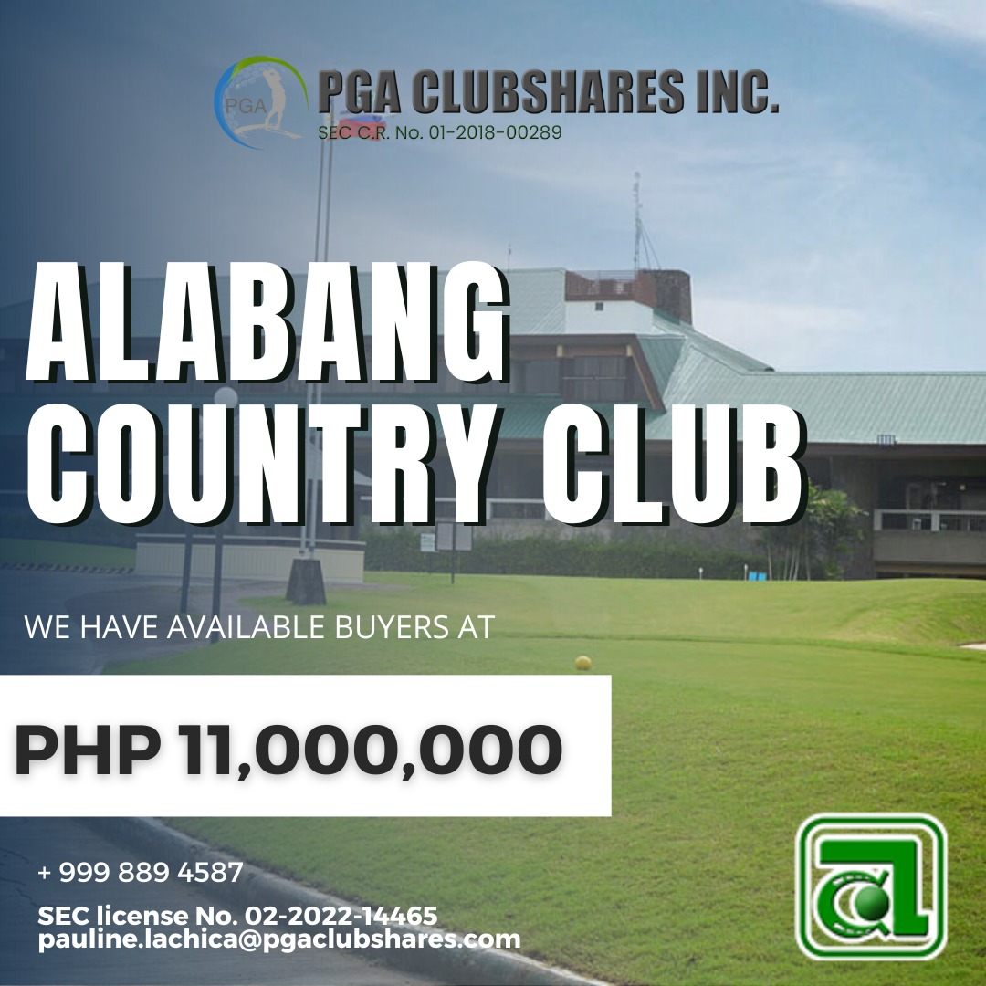 ALABANG COUNTRY CLUB SHARE on Carousell