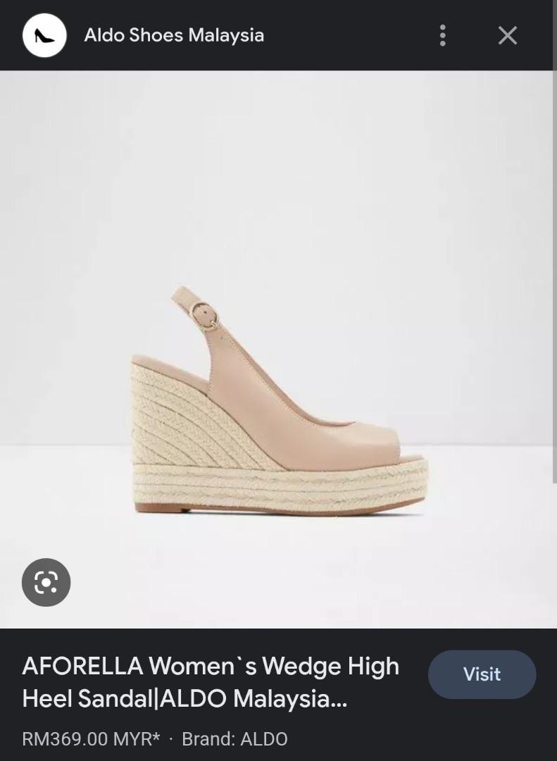 Aldo Aforella Women s Wedge shoes UK7 Women s Fashion Footwear