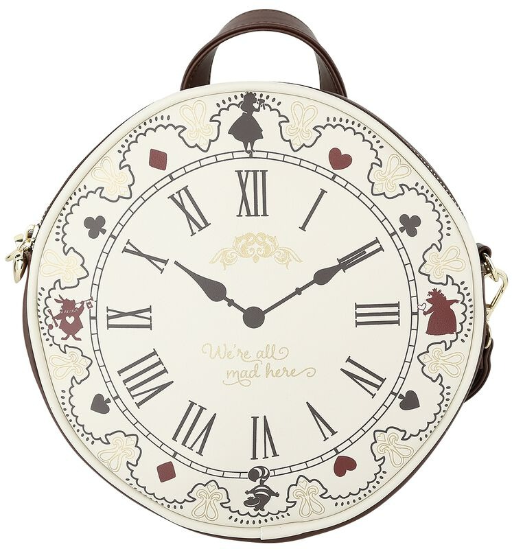 Alice in cheap wonderland clock bag