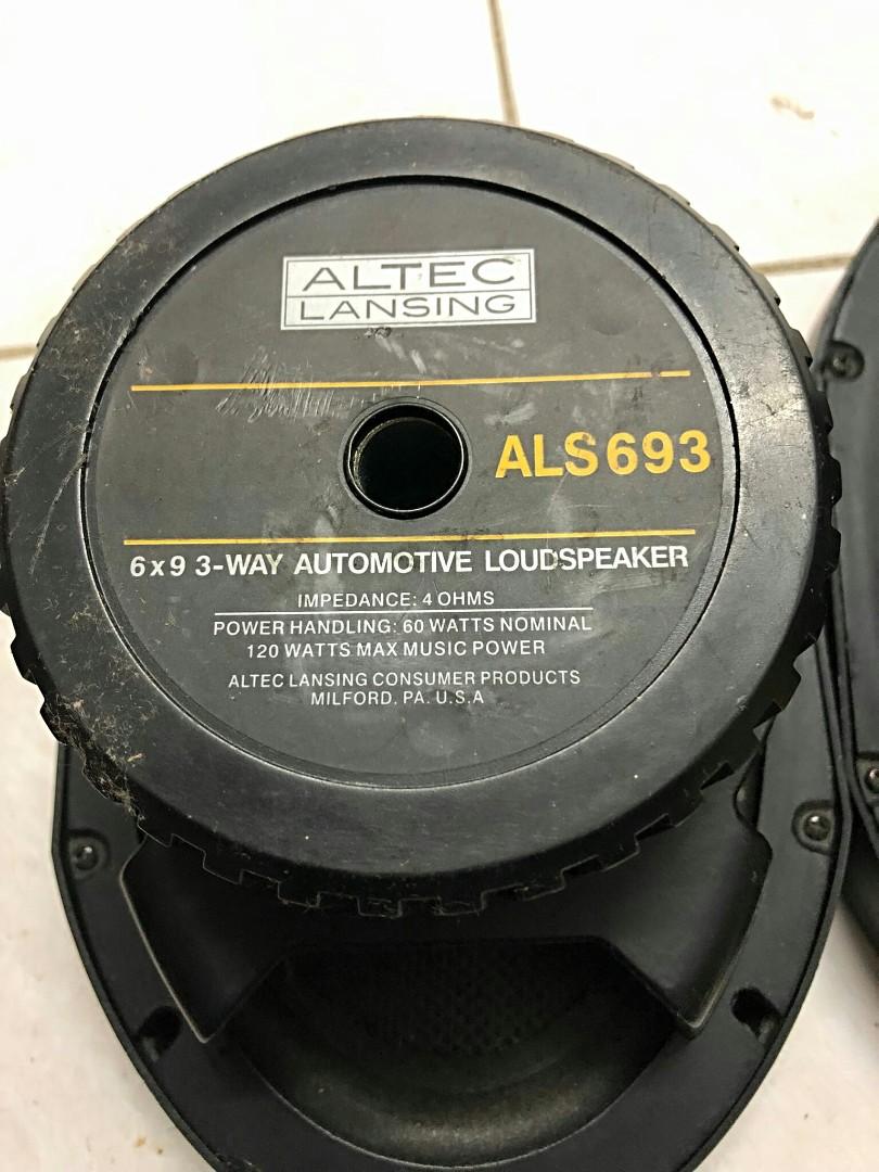 Altec lansing als 693 6x9 discount