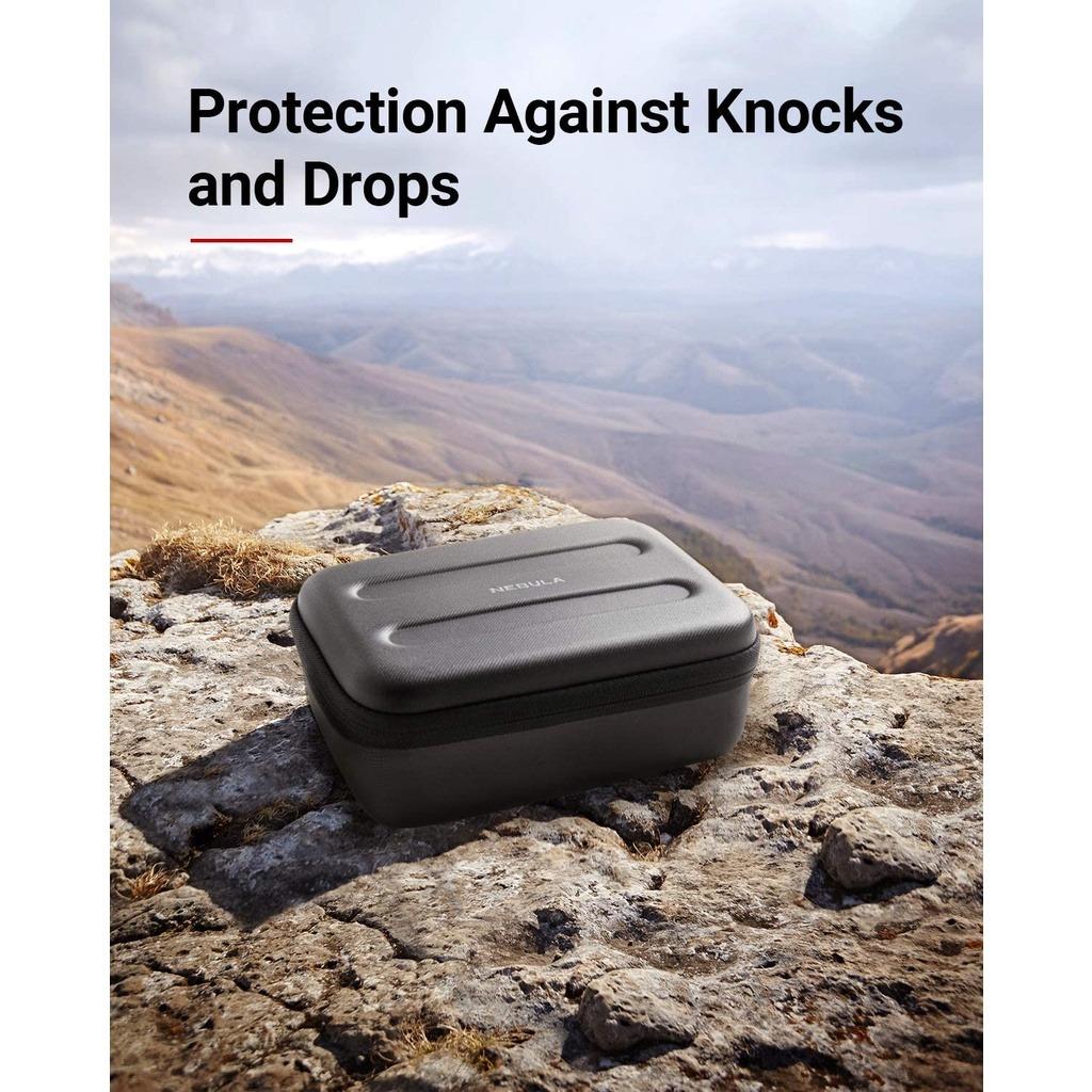 Anker Nebula Apollo Official Travel Case, by Anker, Vegan Leather, Soft