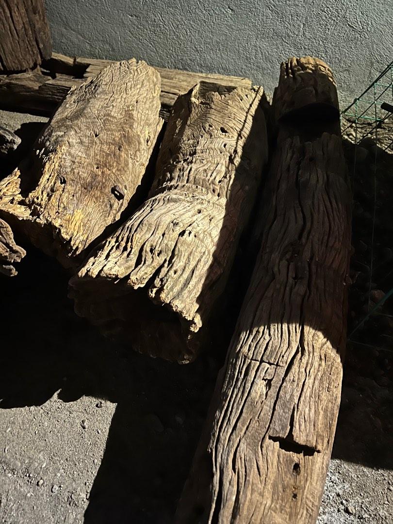 Antique primitive Molave sagat solid hardwood, Hobbies & Toys