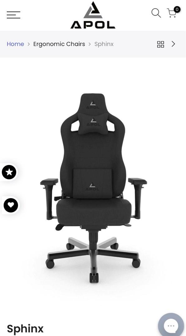 APOL Ergonomic Chair, Furniture & Home Living, Furniture, Chairs on Carousell