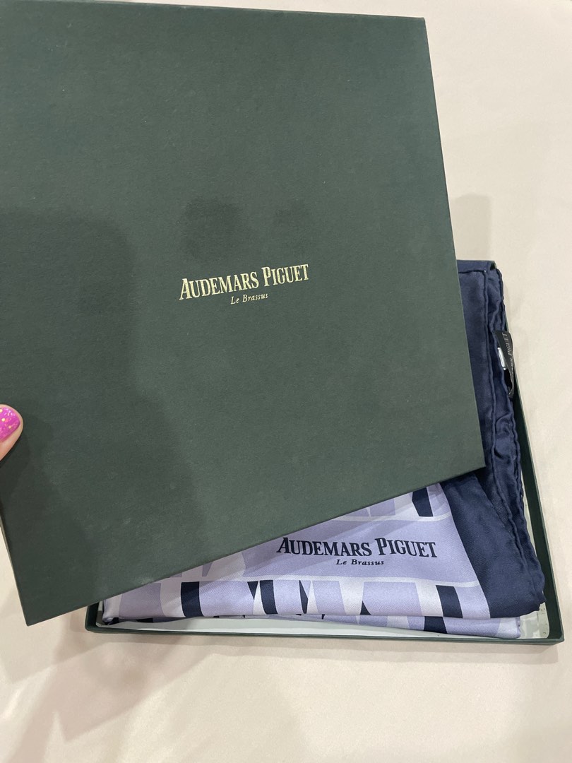 Foulard Carré Audemars Piguet En Soie - Multicolore - Occasion - Style Bandana