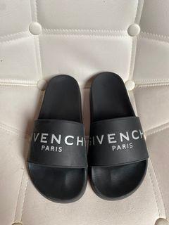 Authentic Classic Black Givenchy Slides Slip-ons Slippers Unisex