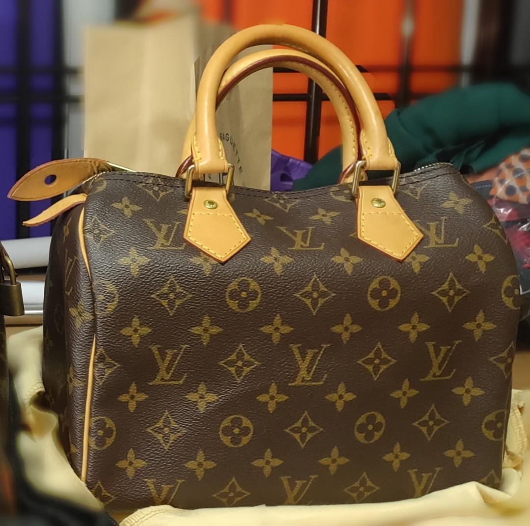 Authentic Louis Vuitton Speedy Bandouliere 25 (2019), Luxury, Bags &  Wallets on Carousell