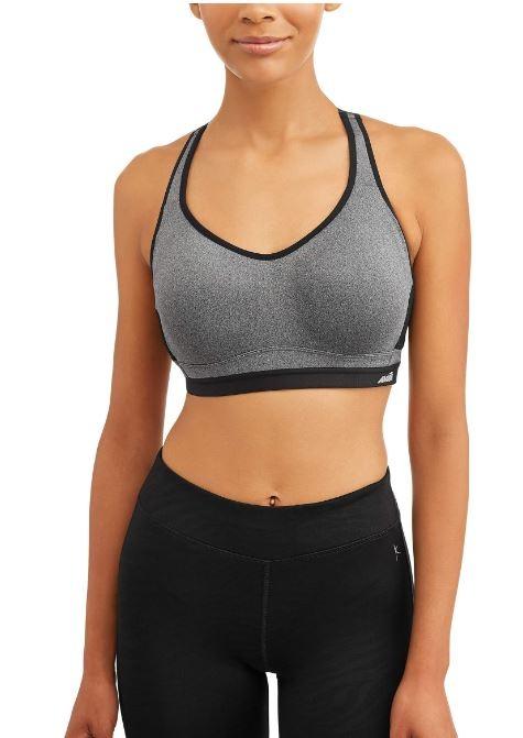 Avia Women's Seamless Zip Front Sports Bra