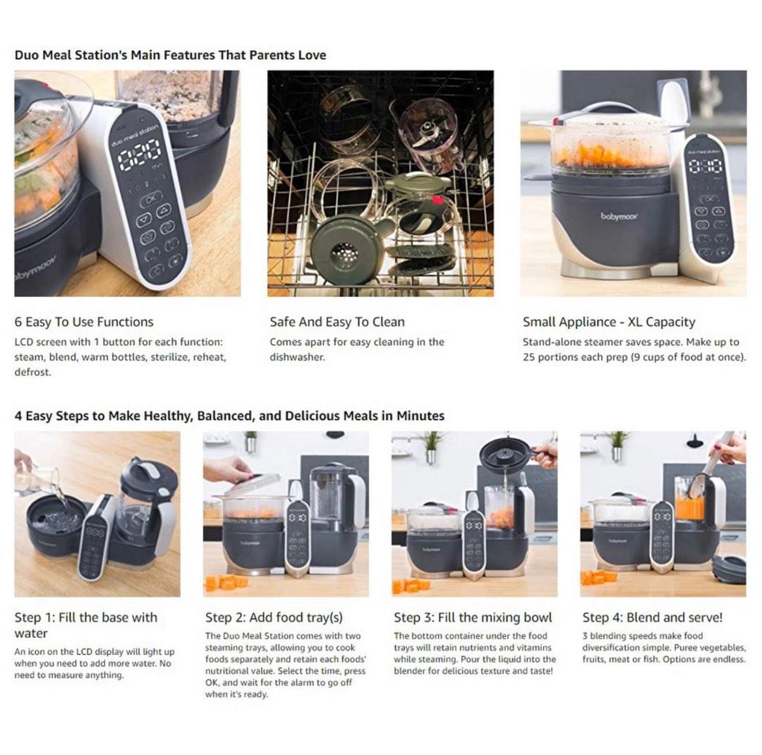 Babymoov Nutri(+) 5in1 Food Prep Machine, Babies & Kids, Nursing