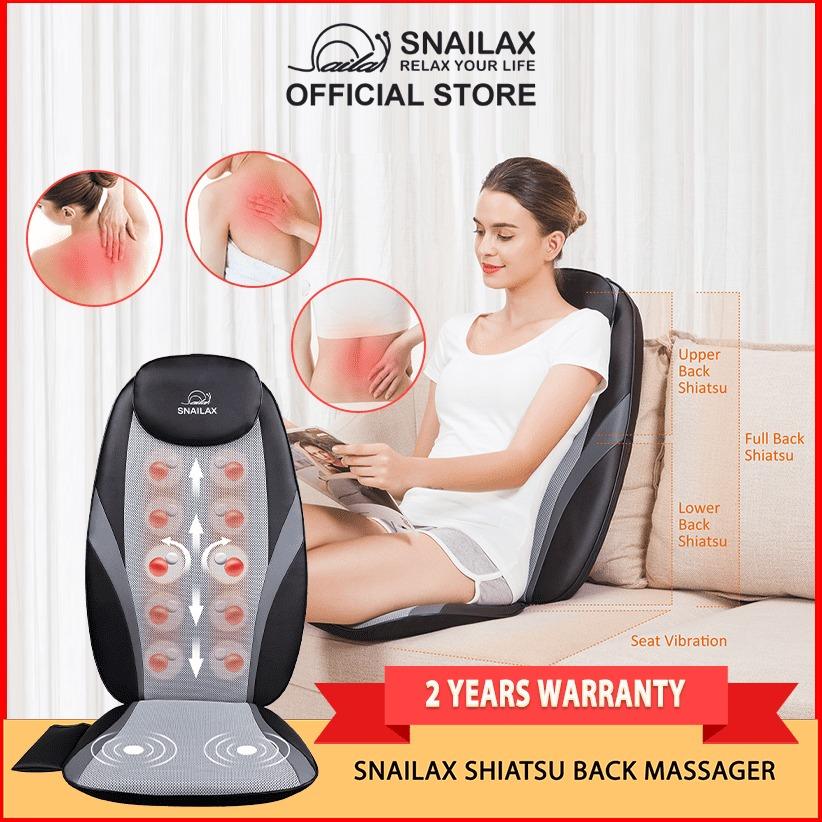 Snailax shiatsu back massager hot sale