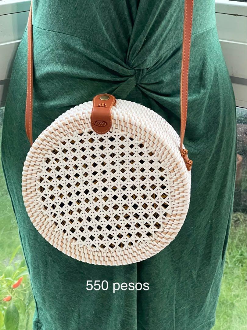 Banig style rattan bag, Women's Fashion, Bags & Wallets, Shoulder Bags