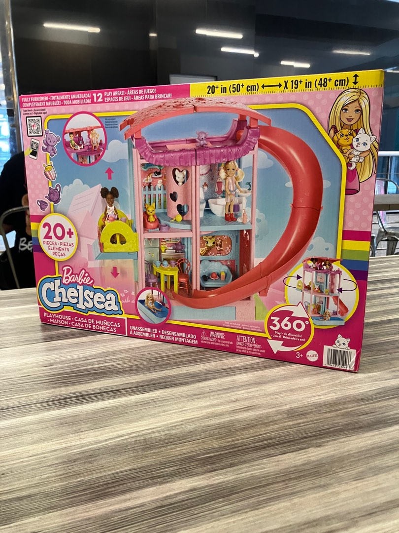 Barbie Chelsea Playhouse, Hobbies & Toys, Toys & Games on Carousell