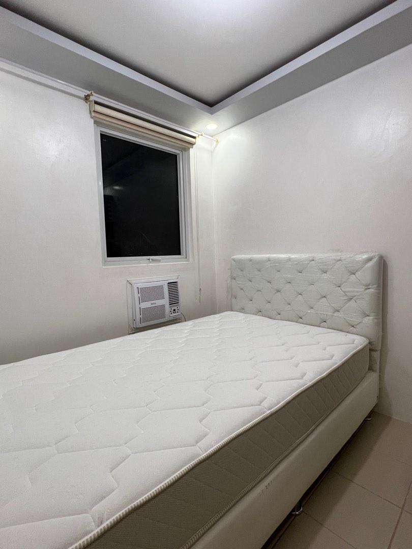 Bed with frame and Orig SALEM mattress, Furniture & Home Living