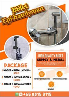 Bidet Spray Installation / Bidet Set Installation / Bidet / Plumber / Plumbing