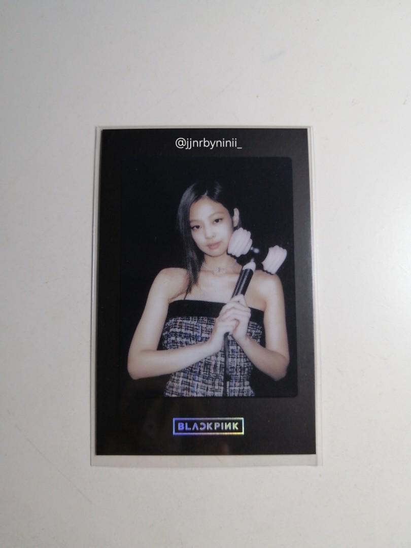 BLACKPINK JENNIE LIGHTSTICK VER.2 PHOTOCARD