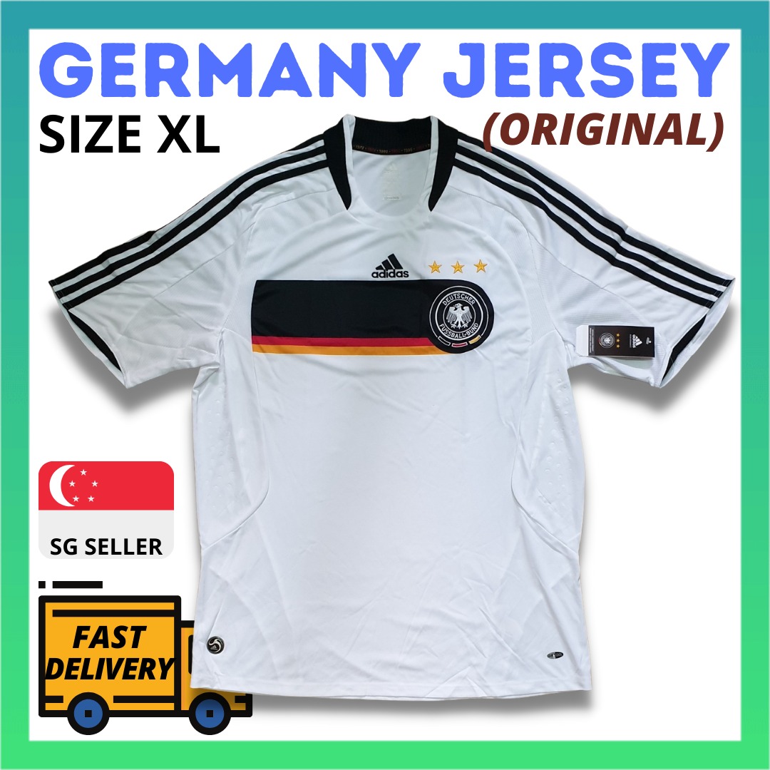 BNWT ADIDAS GERMANY HOME JERSEY EURO 2008 VINTAGE COLLECTORS ITEM