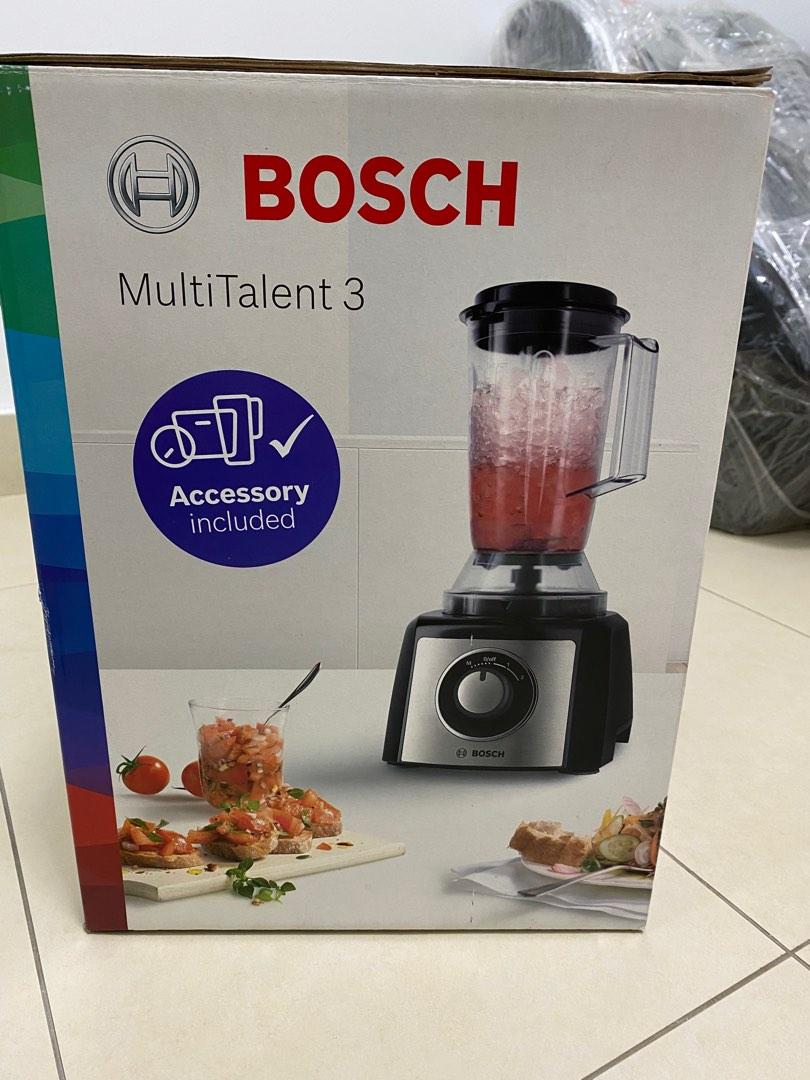 Bosch MultiTalent 3 MCM3200W Food Processor, TV & Home Appliances ...