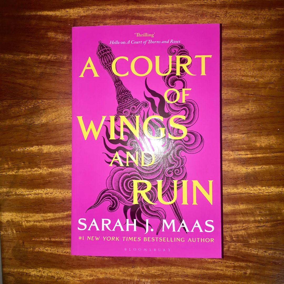 A Court of Thorns and Roses Coloring Book by Sarah J Maas, Hobbies & Toys,  Books & Magazines, Fiction & Non-Fiction on Carousell