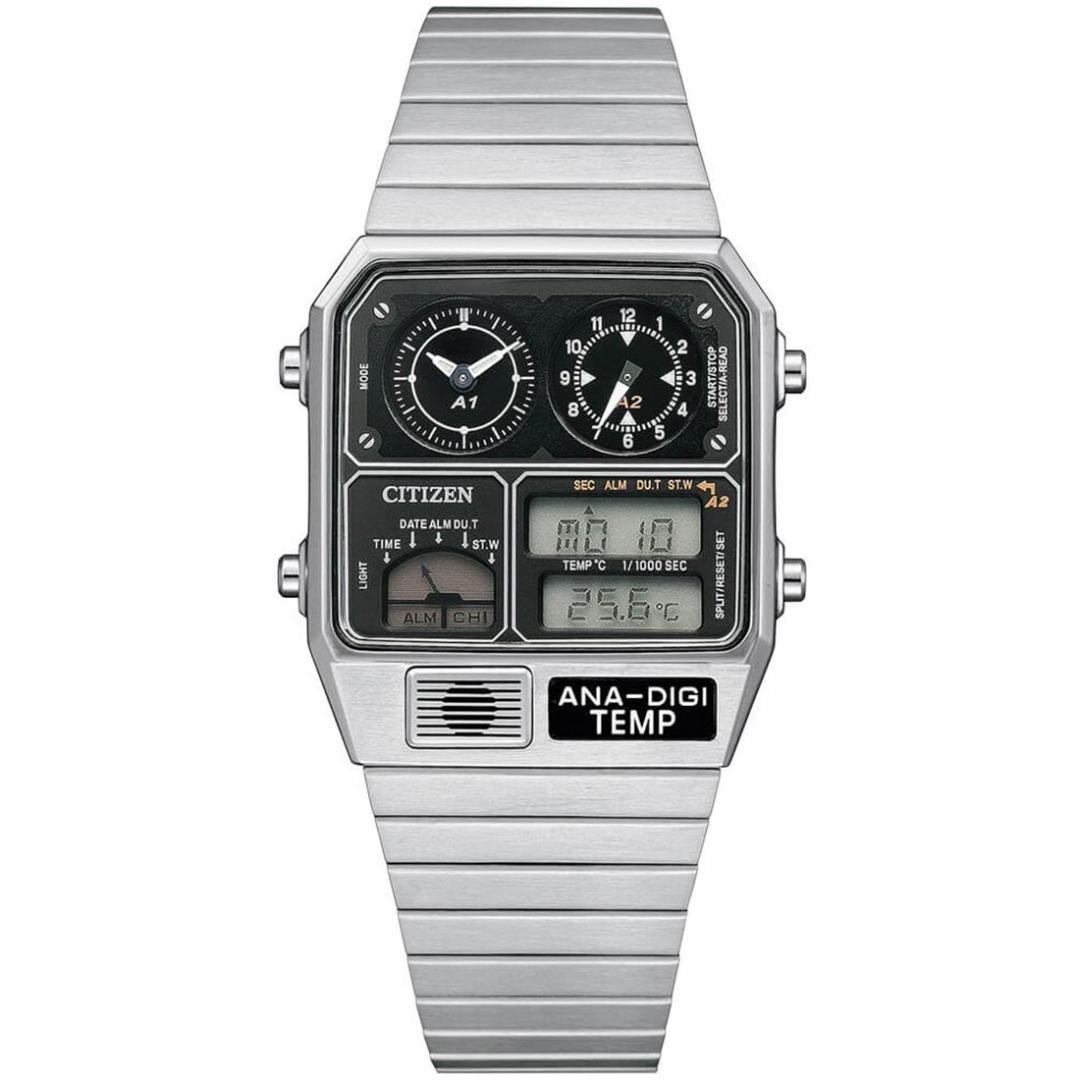 Rectangular digital outlet watch