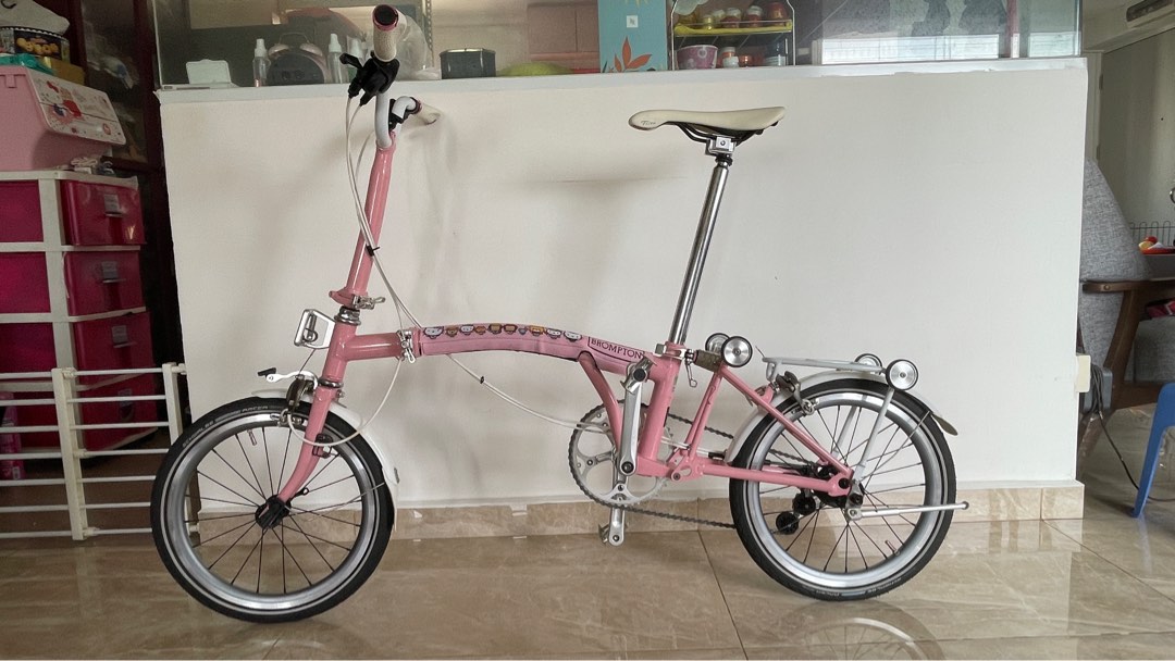 Brompton 2025 baby pink