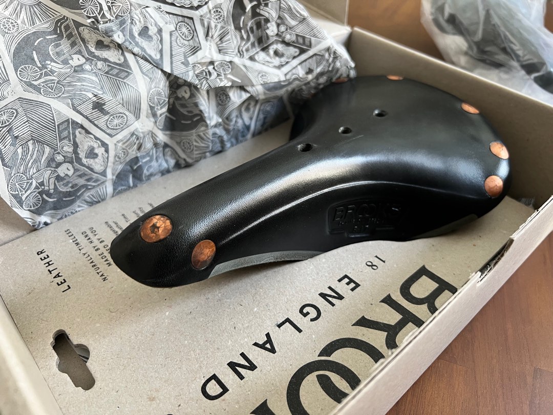 brooks b17 titanium saddle