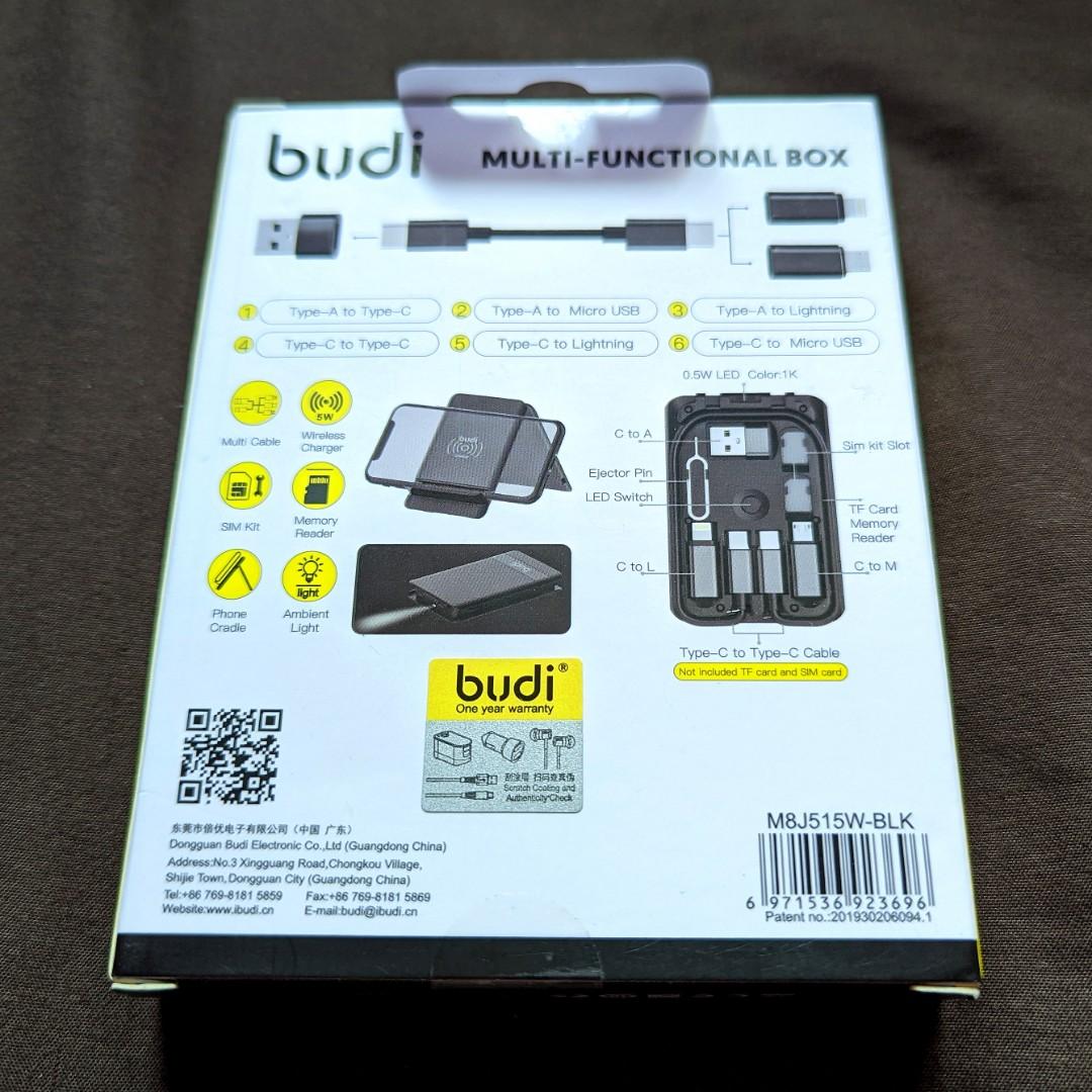 Budi Multi-Functional Charging Set, Mobile Phones & Gadgets, Mobile ...