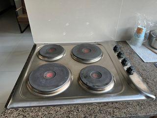 Indesit Built in 4 Electric Hot Plates Cooktop