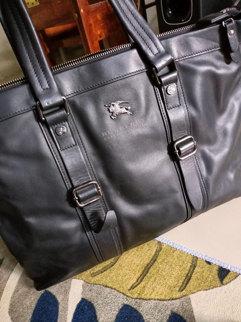 Burberry laptop bag, Luxury, Bags & Wallets on Carousell