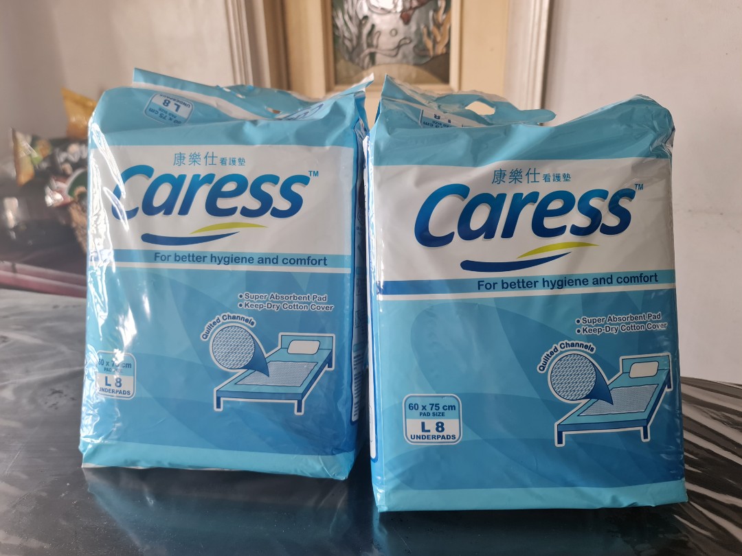 CARESS LARGE UNDERPADS, Health & Nutrition, Medical Supplies & Tools on