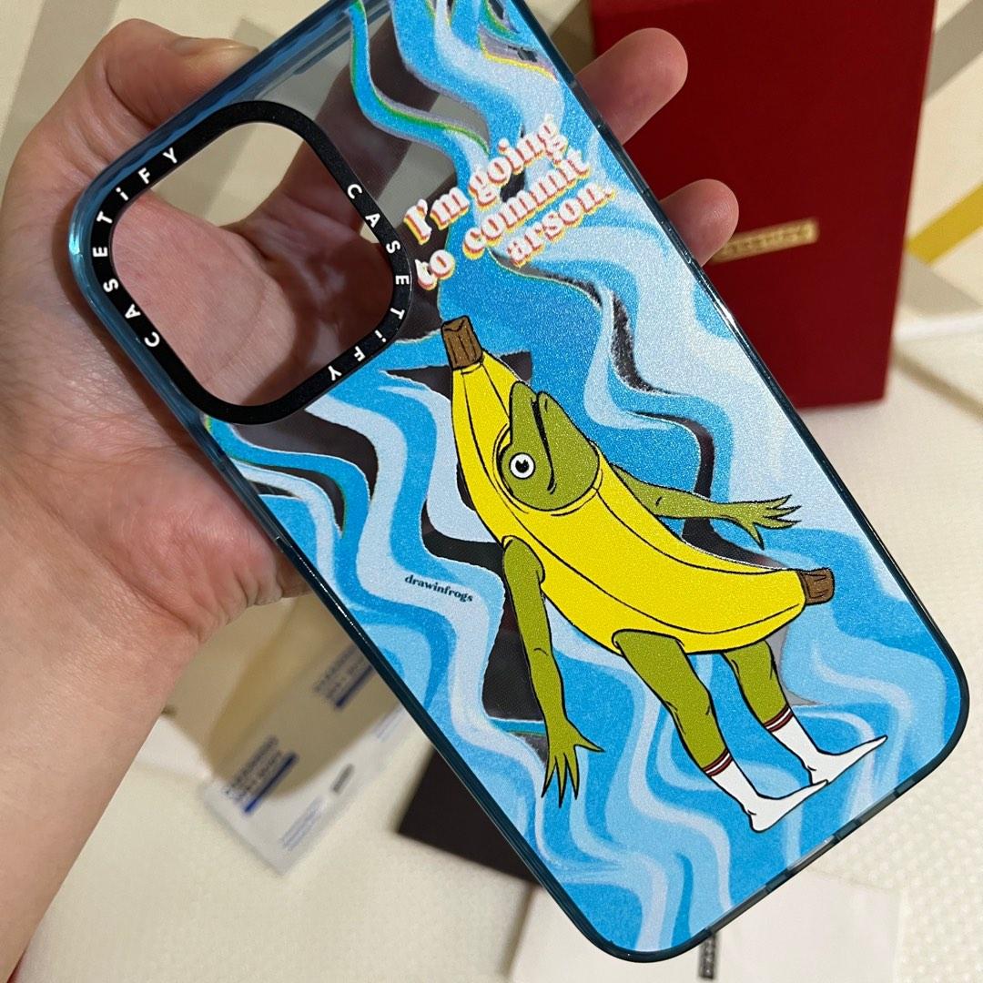 Authentic Casetify Arson Banana Impact Case for Iphone 13 Pro Max