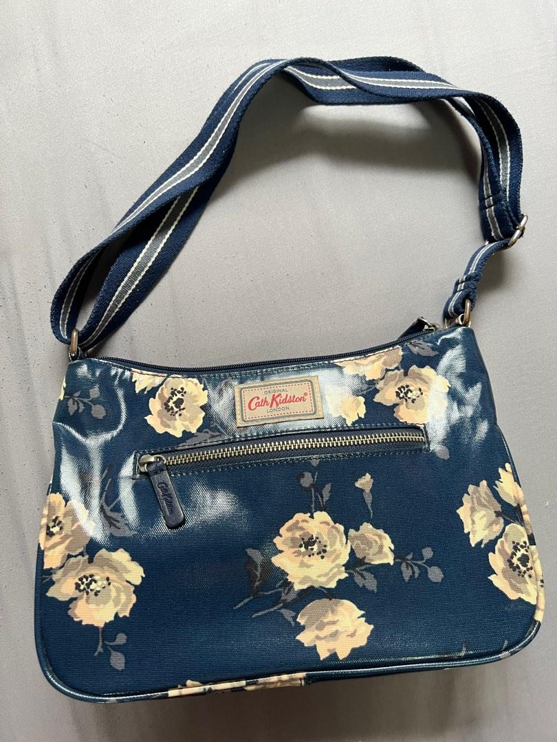 Cath Kidston sling bag (Category: Cross-body Bags) located in Antipolo. Submitted by d3lbart (Listing ID 1191149947, Image 1). Description: Body is In good used condition, puller lang ang problem. Please see pic. Actual photo posted. .