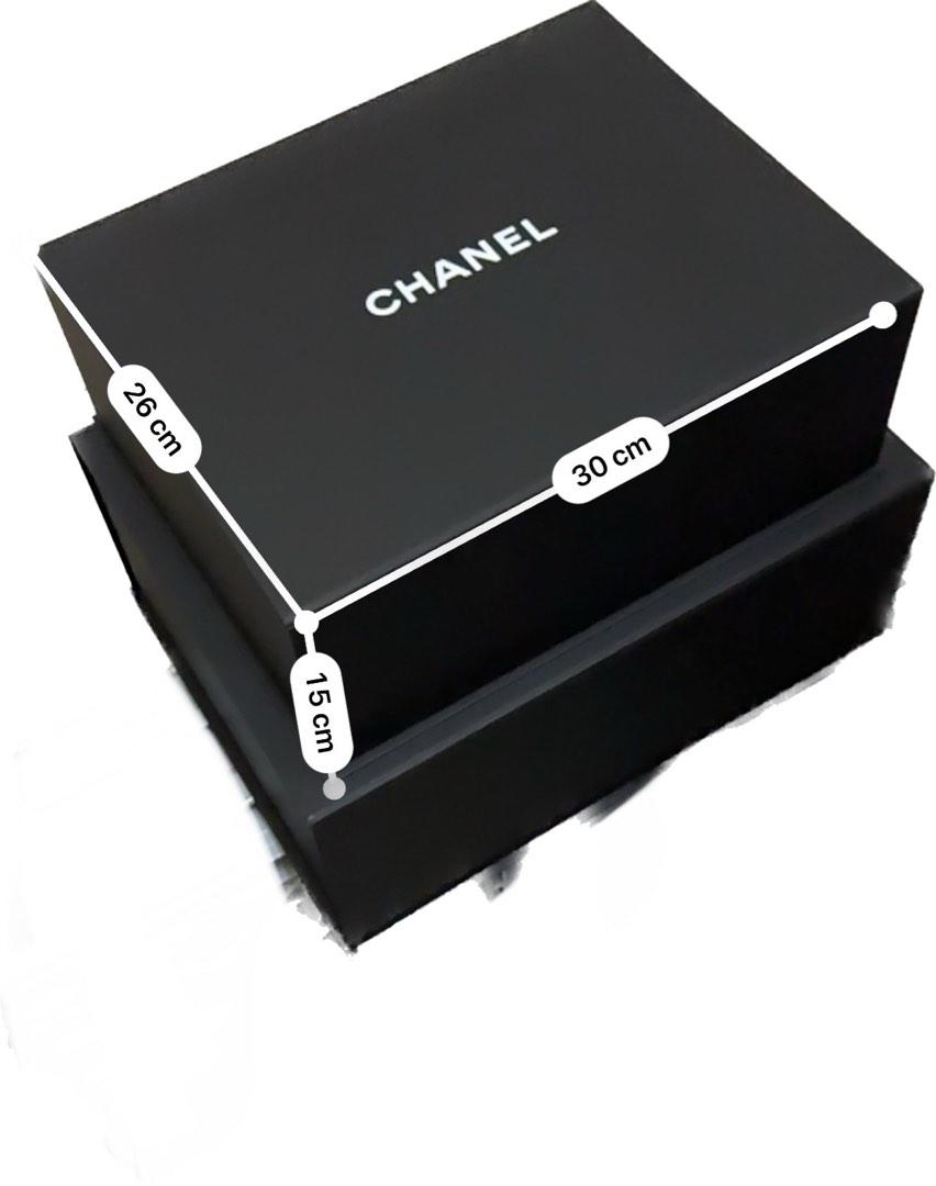 Brand New Authentic In Box Chanel Vanity Case Mini Chain Bag Black Caviar  GHW