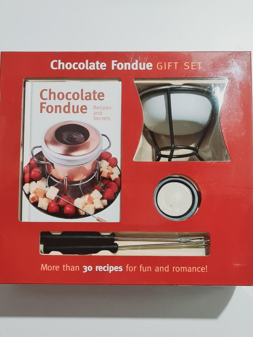 Chocolate Fondue Gift set, Furniture & Home Living, Kitchenware