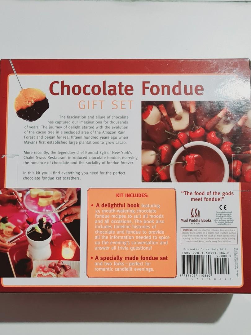 Chocolate Fondue Gift set, Furniture & Home Living, Kitchenware