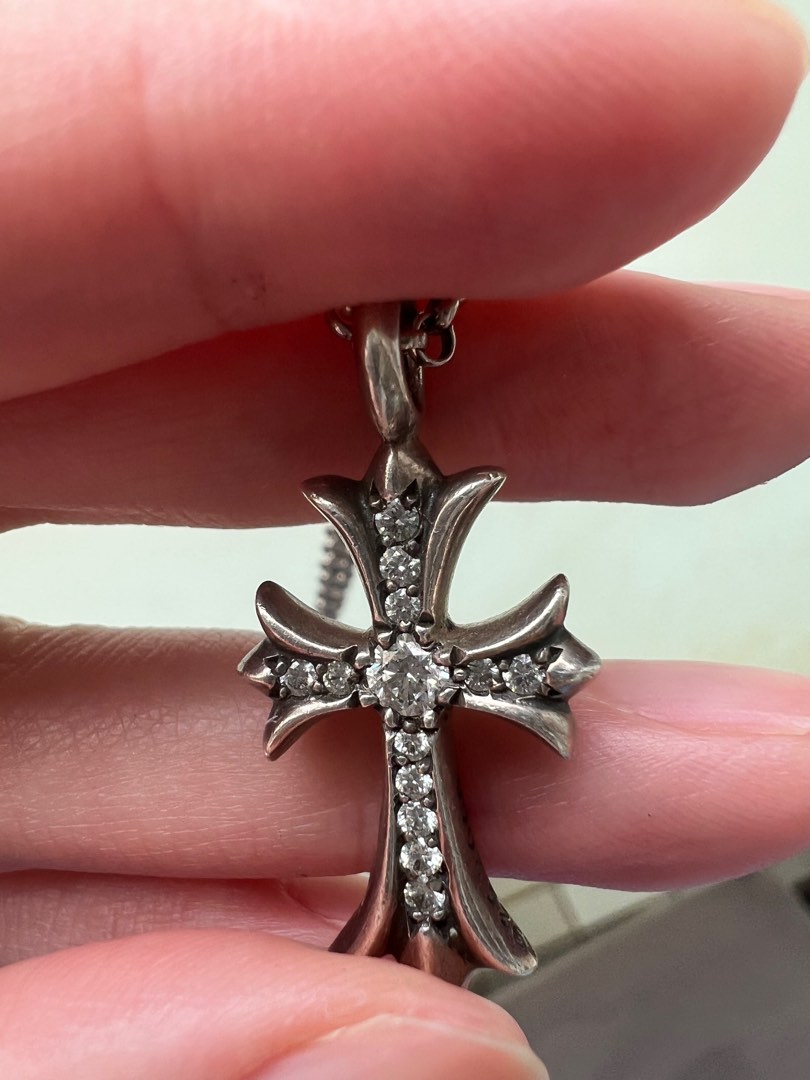 Chrome hearts best sale diamond necklace