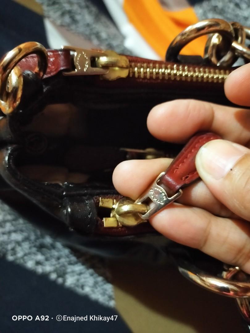 Coach Repaint Leather Bag, Luxury, Bags & Wallets on Carousell