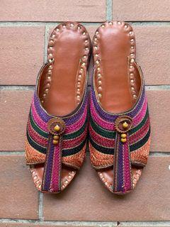 Colourful flats from India