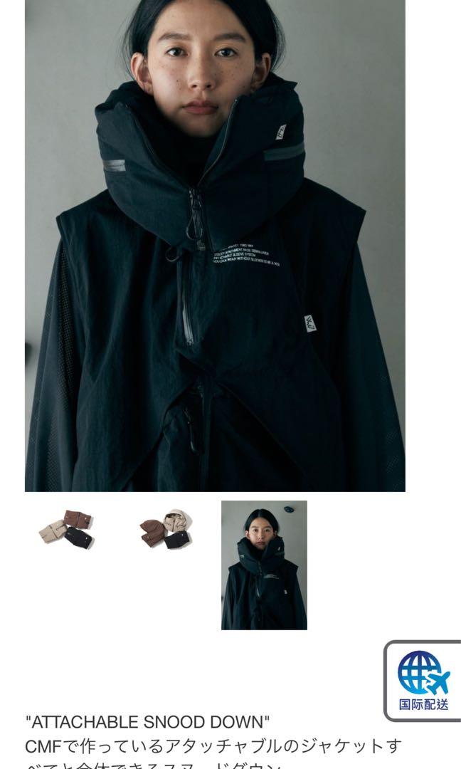 COMFY OUTDOOR GARMENT ATTACHABLE SNOOD DOWN(Unisex), 女裝, 上衣
