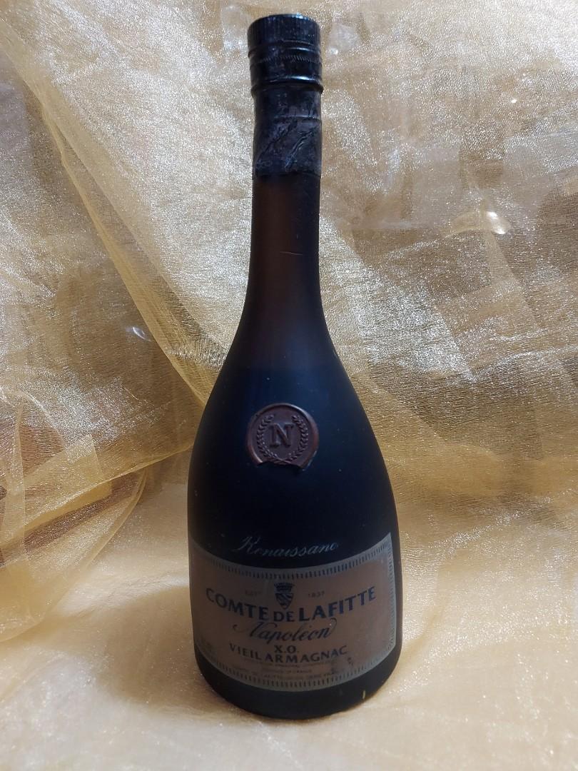 港版COMTE DE LAFITTE XO VIEIL ARMAGNAC 700ML 無盒, 嘢食& 嘢