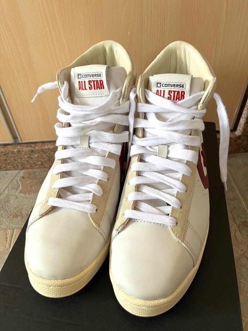 Converse Pro Leather High Premium Men s Fashion Footwear Sneakers on Carousell