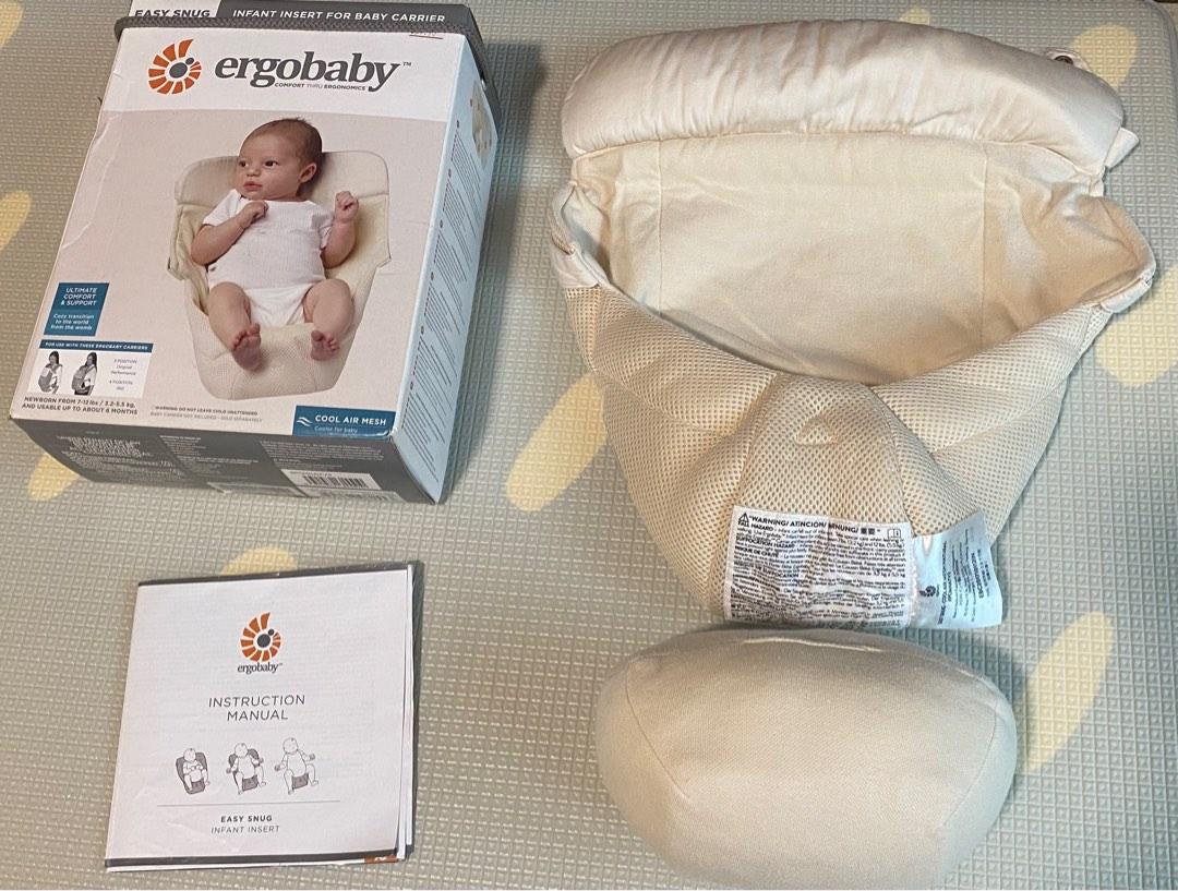 Ergobaby infant insert instruction manual online