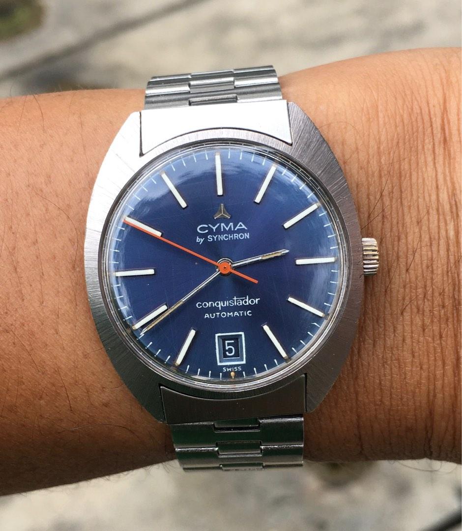 Cyma conquistador hot sale automatic watch